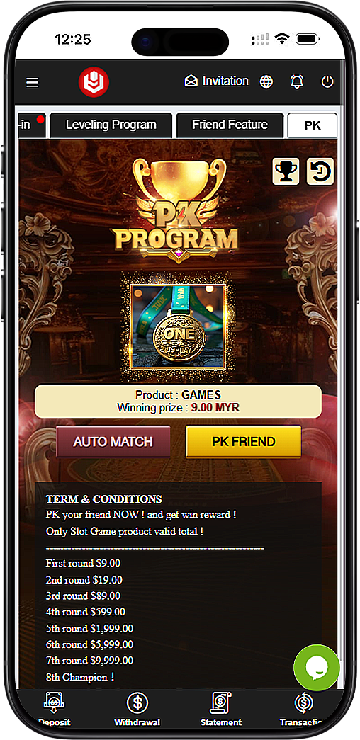 U9 Download PK Program Mobile View